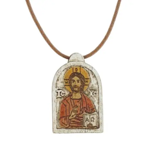 Medinis pakabukas Kristus