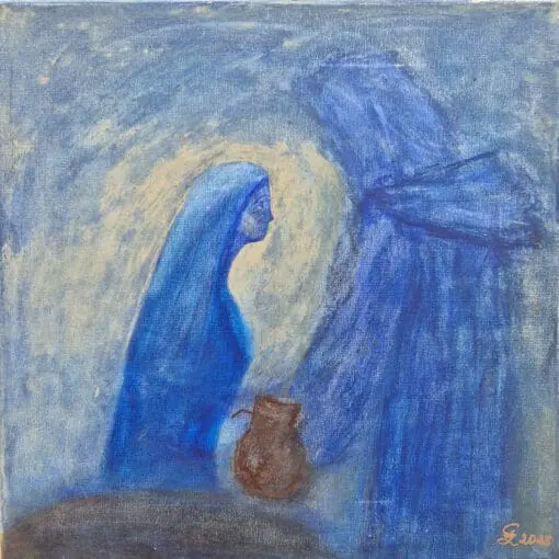 Paveikslas „Duok man gerti” (Jn 4, 7)