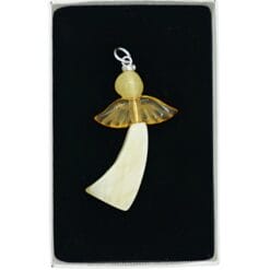 Gintarinis pakabukas Angelas