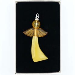 Gintarinis pakabukas Angelas