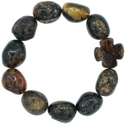 Gintarinis rožinis-apyrankė-8